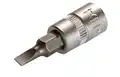 Csavarfej adapterrel 1/4 lapos 4 mm CV - BGS