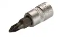 Csavarfej adapterrel 1/4 csillag PZ 0 CV - BGS
