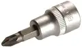 Csavarfej adapterrel 3/8 csillag PZ 2 CV - BGS