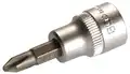 Csavarfej adapterrel 3/8 csillag PH 2 CV - BGS