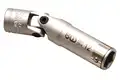 Csuklós dugófej izzítógyertyához 12 mm 3/8, 72 mm hosszú - BGS