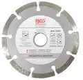 Gyémánttárcsa szegmenses 125mm - BGS