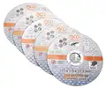 Vágókorong rozsdamentes acélhoz 115 x 1 5db - BGS