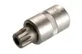 Csavarfej adapterrel 1/2 XZN M16 x 58 mm furatos CV - BGS