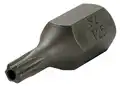 T profilú bitfej (furattal) T25 x 30 mm - BGS