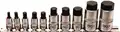 Imbuszkulcs készlet extra rövid 4-19mm - BGS
