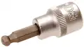 Gömbfejű imbuszkulcs készlet  6mm,  3/8 adapter - BGS
