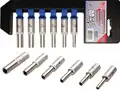 E profilú dugókulcs készlet 1/4” hosszított E4-E10 CV - BGS
