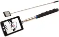LED-es teleszkópos tükör, 285 - 870 mm - BGS