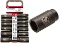 Levegős dugókulcs készlet 10 - 32mm 1/2 hosszított 13 részes - BGS