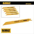Fűrészlap kardfűrészhez, fémre 203 mm 14 TPI - 5 db-os klt. - DeWalt - Dewalt