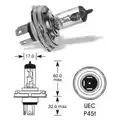 IZZÓ 12V H4   60/55W P45T - Elta