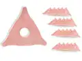 Ponthegesztő tartozék - Kihúzató csillag klt. - rezezett - 20 darab - PUMA TOOLS