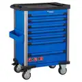 Szerszámkocsi 367db - kék, 7 fiók - Force Tool