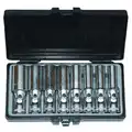 CROWAFEJ KÉSZLET 1/2"     8DB HOSSZÚ CSUKLÓS - Force Tool