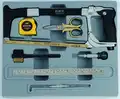 FŰRÉSZ KÉSZLET 8DB OLLÓ+MÉRŐK - Force Tool