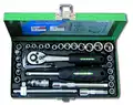 Kulcs klt. HONITON, 1/4 colos, 4-13mm, 33 db-os
