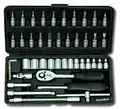Kulcs klt. HONITON, 1/4 colos, 4-14mm, 46 db-os