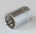 Kézi dugókulcsfej 1/2 12lap normál 11mm - Jonnesway