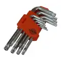 Torx kulcs készlet, 9db, furatos (Tamperproof)