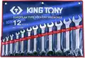 12 részes villáskulcs készlet coll 1/4-1-1/4 1112SR - King Tony