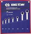 7 részes racsnis csillag-villás kulcs készlet 12107MRN - King Tony