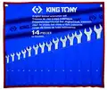 14 részes ultra könnyű csillag-villáskulcs készlet 8-24mm 12A4MRN - King Tony