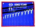 11 részes racsnisvillás-csillag kulcs készlet 14111MRN - King Tony