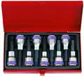 9 részes 1/2-os torx bitfejkészlet  L=80mm  4119PR - King Tony