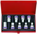 9 részes 1/2-os hatszög bitfejkészlet L=80mm   4120PR - King Tony