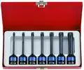 7 részes 1/2-os gépi torx bitfejkészlet L=100mm 4467PP - King Tony