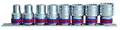 8 részes 1/2-os kézi dugókulcs készlet coll SAE 6  4510SR - King Tony
