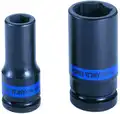 Gépi vékonyfalú dugókulcsfej 3/4 17mm 6 683517M - King Tony