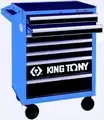 Szerszámos kocsi 7 fiókos, kék-fekete 87434-7B-BK - King Tony