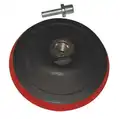 Gumitányér fúrógéphez 125 mm, tépőzáras