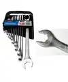Csillag villáskulcs klt 12 db-os 1/4 - 1 colos HEX DRIVE