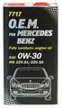 OEM MERCEDES 4L/METAL 7717 0w-30 4L Mercedes 229.51/229.52 - Mannol