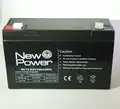Akkumulátor 6 V 12 Ah - NEW POWER