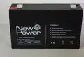 6 V 7 Ah akkumulátor - NEW POWER