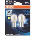 PY21W izzó Diadem Chrome - Osram