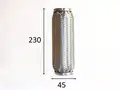 Kipufogó flexibilis cső 45x230 3réteg - Polmo