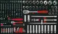 SZERSZÁM KÉSZLET MASTER GARAGE 1/2" ÉS 1/4", 1/1, 155 CZK - ROOKS