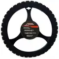 Szivacsos kormányvédo, fekete-szürke, Sprint II, 37-39cm (CM86352) - SBAutoparts