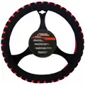 Szivacsos kormányvédo, fekete-piros, Sprint II, 37-39 cm (ST-AT165, CM86353) - SBAutoparts
