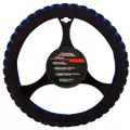 Szivacsos kormányvédo, fekete-kék, Sprint II, 37-39 cm (ST-AT167) - SBAutoparts