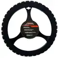 Szivacsos kormányvédo, fekete-sárga, Sprint II, 37-39cm - SBAutoparts