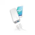 SBS POWER BANK 5200MAH 2 USB 2,1A FEHÉR - SBS/METEOR