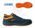 Munkavédelmi cipő SPARCO - Legend S1P ESD sötétkék-narancs 44-es - Sparco
