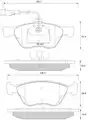 Starline fékbetét SEATTOLEDO - Starline