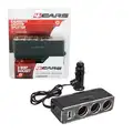Szivargyújtó elosztó, 3x12-24V, 1xUSB 5V/500mA (JAC43433, CC61495, CM58608) - Sziklai